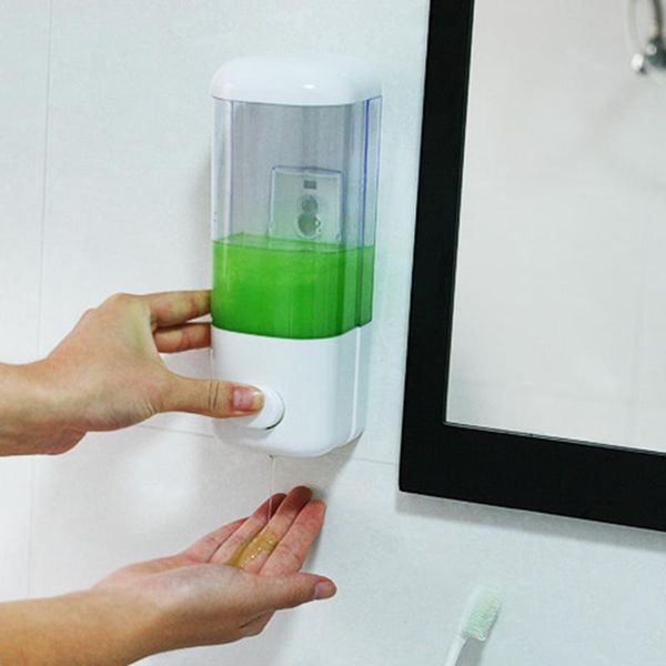 

liquid soap dispenser bathroom wall mounted for kitchen plastic shower gel detergent shampoo bottle el home accessories
