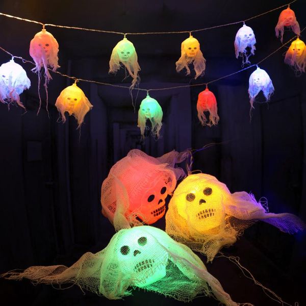 

strings 20led 10leds halloween light string ghost skeletons bat eyeball led lights for christmas festival party outdoor decor