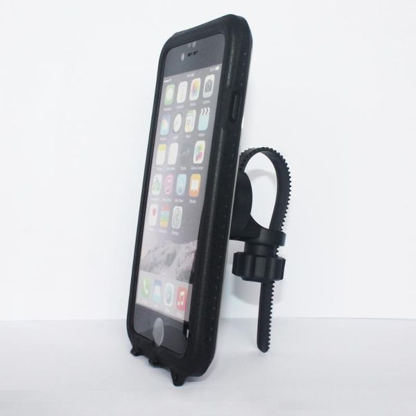 

cell phone mounts & holders bicycle cycle handle bar mount holder with clip grip waterproof case for 6/6 plus