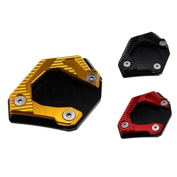 

motorcycle side kickstand stand extension support plate for - f700gs 2013 2014 accessories pedals