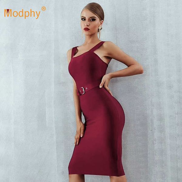 

autumn women's spaghetti strap sleeveless backless belt bodycon dress fashion celebrity party club vestidos 210527, Black;gray