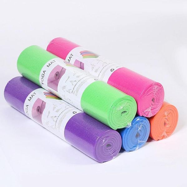

5mm pvc 173*61*0.5cm yoga mat non-slip meaasge for fitness pilates sports cushion environmental gymnastics mats