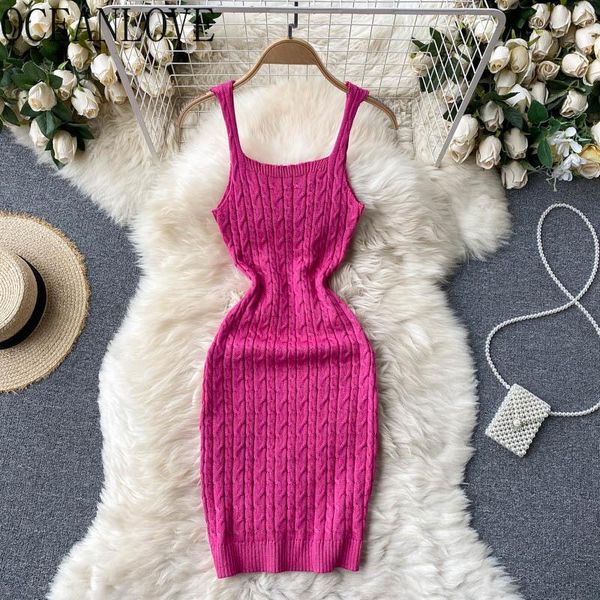 

casual dresses oceanlove summer dress solid sext bodycon vintage korean sleeveless vestidos de mujer slim stretch woman high waist, Black;gray