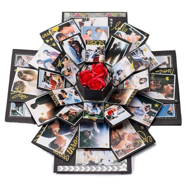 

gift wrap zl lovely surprise explosion couple box love memory diy po anniversary valentine's day girl