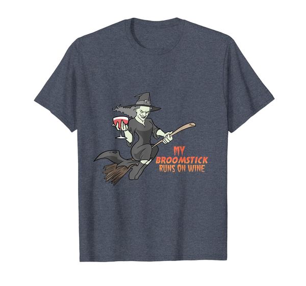 

My broomstick runs on wine - Witch Wine Drinker Apparel, Mainly pictures
