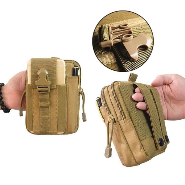 

waist bags men bag casual durable pack belt canvas multifunction military zipper waterproof for outdoor wear