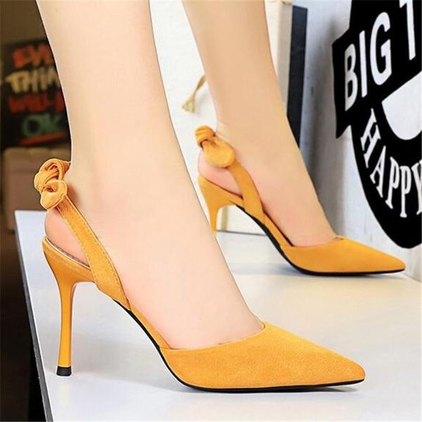 

fashion women flock pointed toe high heel sandals pumps classic wedding dress stilettos ladies ankle strap party shoes, Black