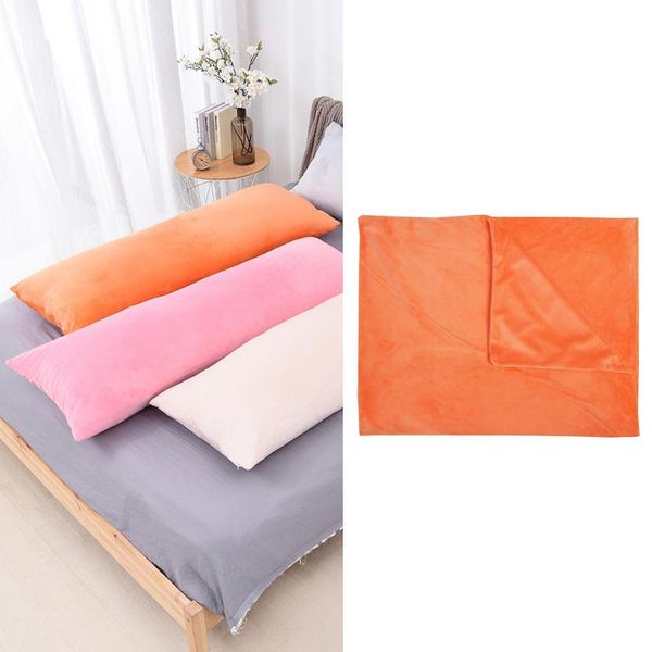 

pillow case super soft velvet long body ,solid bedding ,decorative cover, for home/el