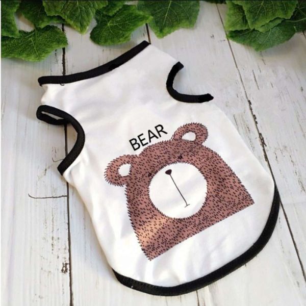 

dog apparel pet dog clothing vest cat pet small xia bo teddy red french duel bear