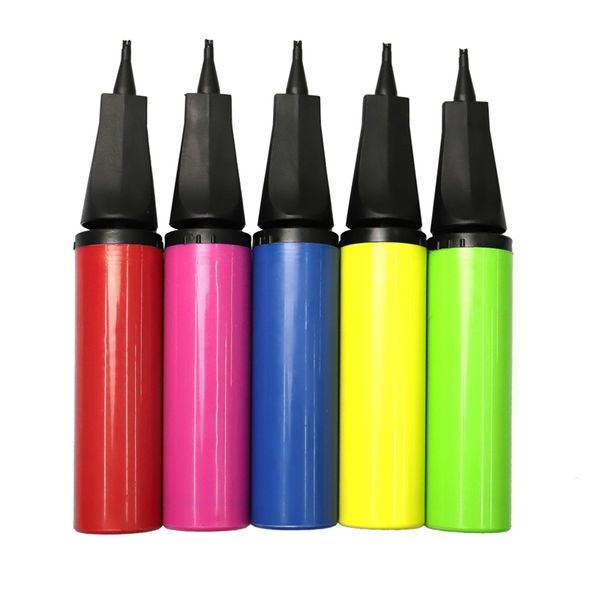 

Hand in hand push the party decorative balloon pump