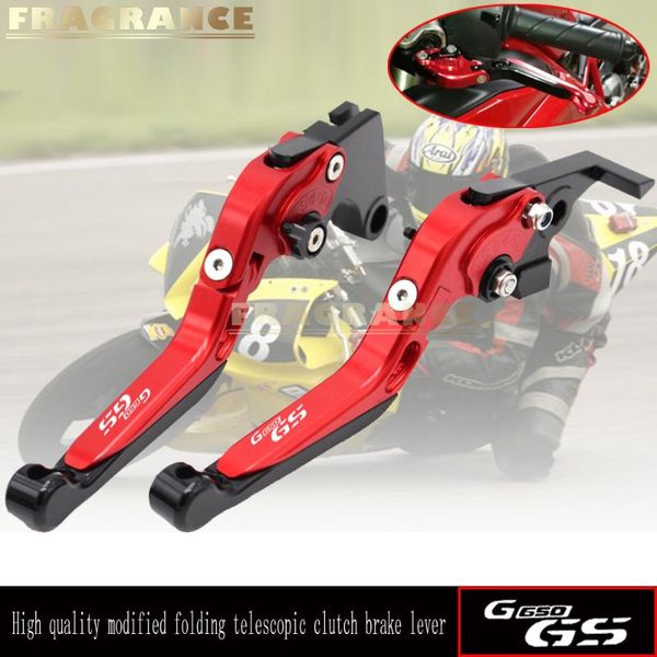 motorcycle folding extendable cnc moto adjustable clutch brake levers for g650gs sertao g 650 gs g650 2010-2021 brakes