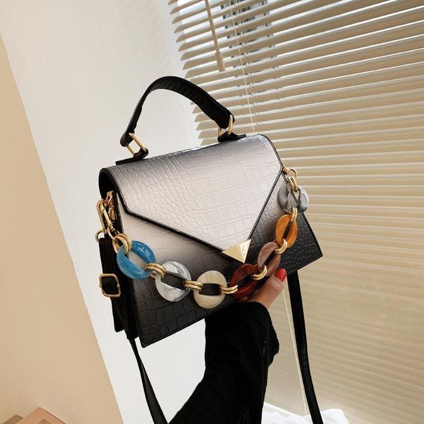 

evening bags women pu leather chain handbags fashion ladies crossbody for designer female shoulder messenger bag