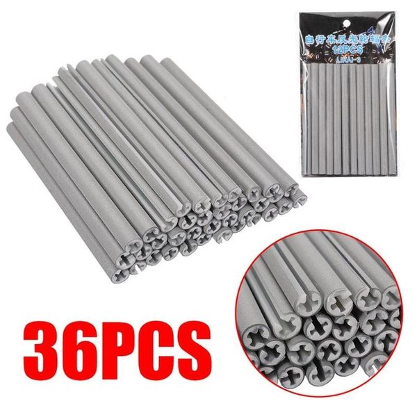 

36pcs bike bicycle wheel spokes reflective sticker tube warning safety light diy cycling reflector tubes lights