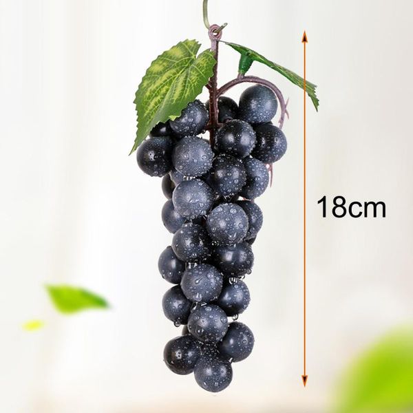 

decorative flowers & wreaths 1 bunch of grapes artificial fruit grape food lifelike fake fruits plant for home office party decoration acces