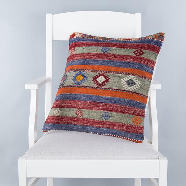 

cushion/decorative pillow handmade-pillow, turkish traditional kilim design 50x50 cm - 4738