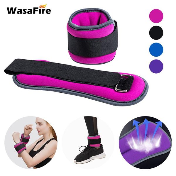 

1kg/pair weight training sandbag adjustable leg ankle wrist sand bag running fitness strength exercise supplies equipment accessories