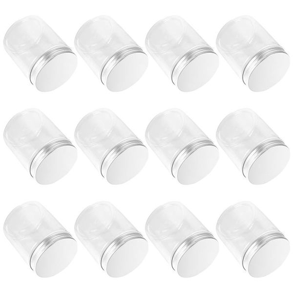 

storage bottles & jars 12pcs 200ml kitchen food bottle containers cereal with lid