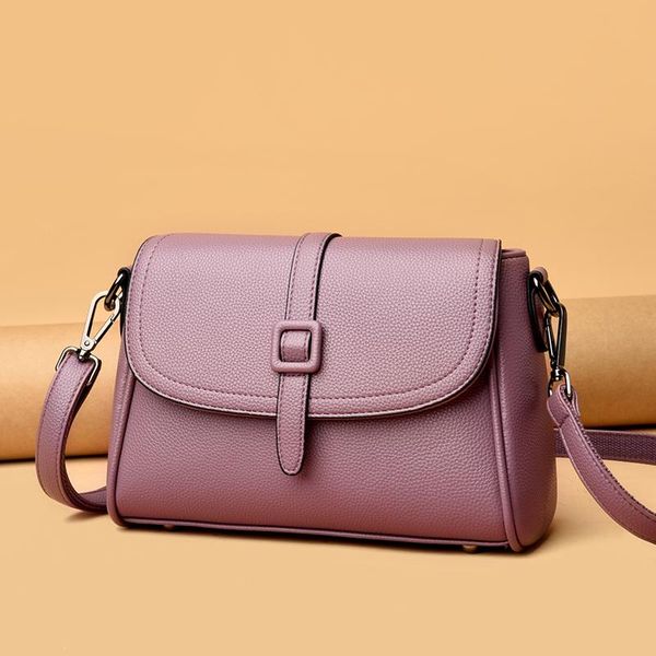 

shoulder bags elegant women handbag pu leather brand designer messenger bag lady wallet small square crossbody