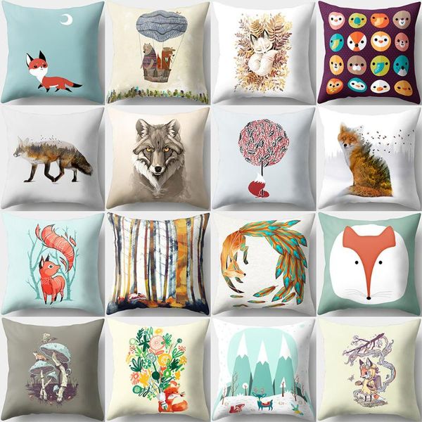 

cushion/decorative pillow cartoons to map custom car waist cover cushion yiwu factory creative home