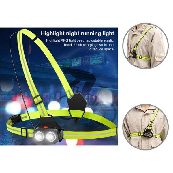 

bike lights wide application plastic wear-resistant night running light for climbing