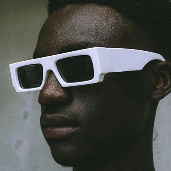 

sunglasses punk square men 2021 vintage small rectangle sun glasses for women traveling style uv400 goggles, White;black