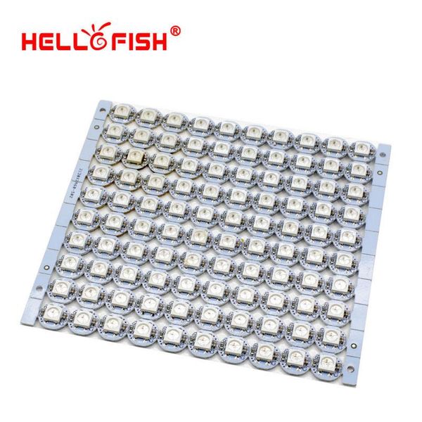 

modules hello fish ws2812b full color pixel module dc5v welding, assembly 100 pcs /lot