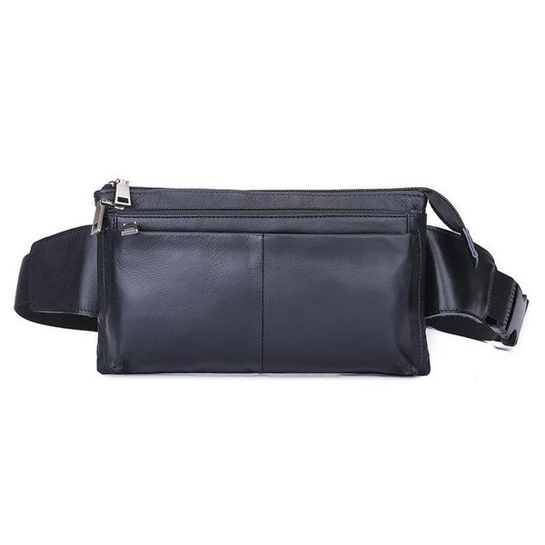 

waist bags 2021 leather men's bag retro first layer cowhide chest casual mountaineering factory direct sales