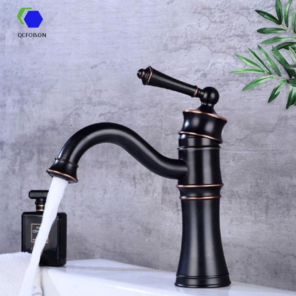 

european style antique cold and black faucet copper retro bathroom basin tap orb sanitary ware washbasin sink faucets