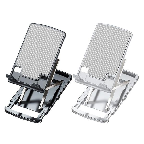

cell phone mounts & holders mini collapsible lazy stand 2-in 1 foldable holder mount cradle