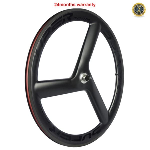 

bike wheels superteam carbon 3 spoke 700c road wheel cycling track 3spoke fixed gear