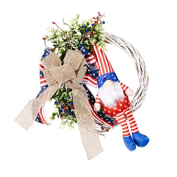 

decorative flowers & wreaths independence day wreath festival celebration door hanging decoration