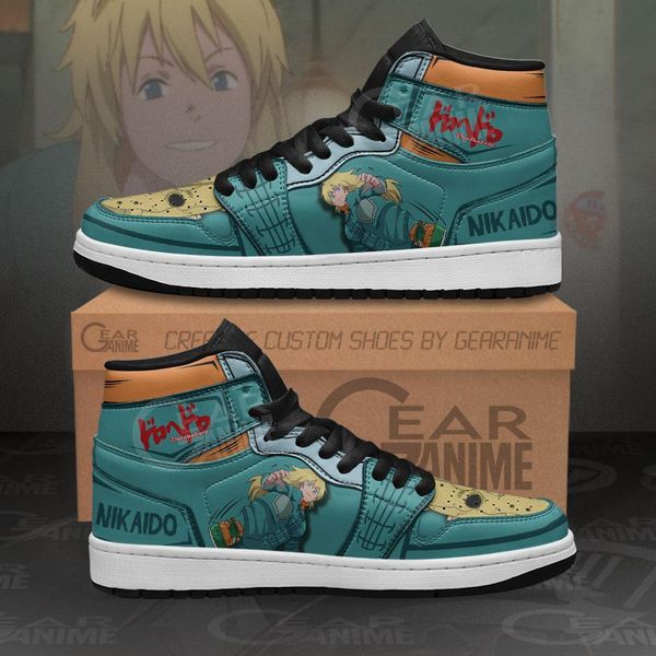 

dorohedoro nikaido sneakers horror custom anime shoes