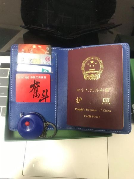 

card holders brand designer in 2021 creates passport clip case, leather, Brown;gray