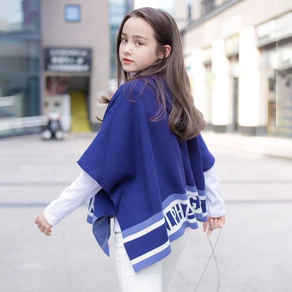 

jackets girls fashion 2021 autumn winter kids clothes age 4-14y retail, Blue;gray