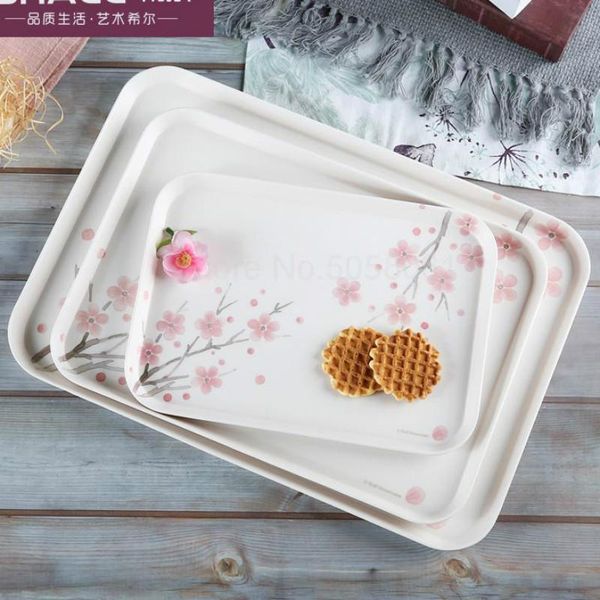 

kitchen storage & organization nordic home rectangular tray cups tea ins plastic simple european living room creative