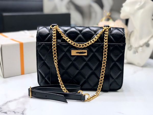 

designer small fragrant style rhombic chain one-shoulder diagonal bag