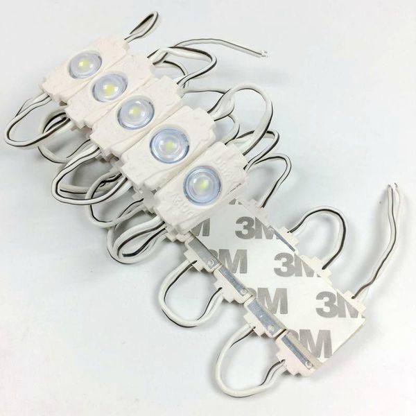 

modules 20pcs/lot smd 2835 1 led module lighting dc 12v 0.5w waterproof super bright mini for sign backlight diy