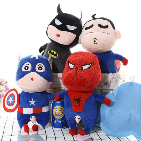 

japanese cartoon animation turns into plush toy crayon xiaoxin doll