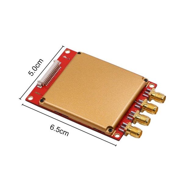 

4port antenna uhf rfid impinj indy r2000 chip high performance and low cost reader writer module with sma connector access control card