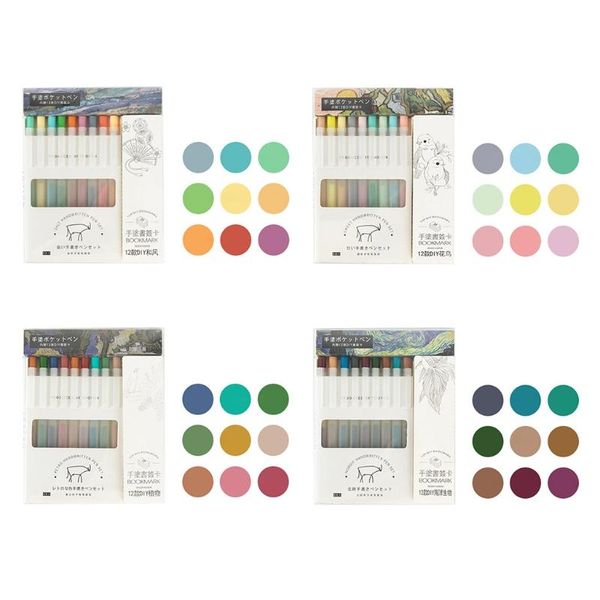 

gel pens colors 0.5mm pen colored art markers for drawing painting watercolor stationery