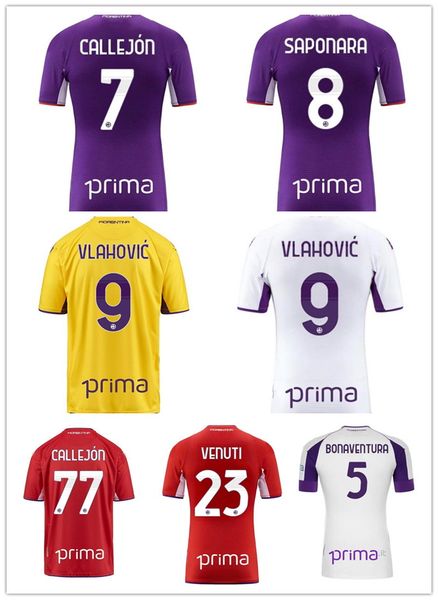 

21-22 fiorentina customized thai quality soccer jerseys yakuda local online store dropshipping accepted castrovilli 10 vlahovic 9 c.kouame 1, Black;yellow