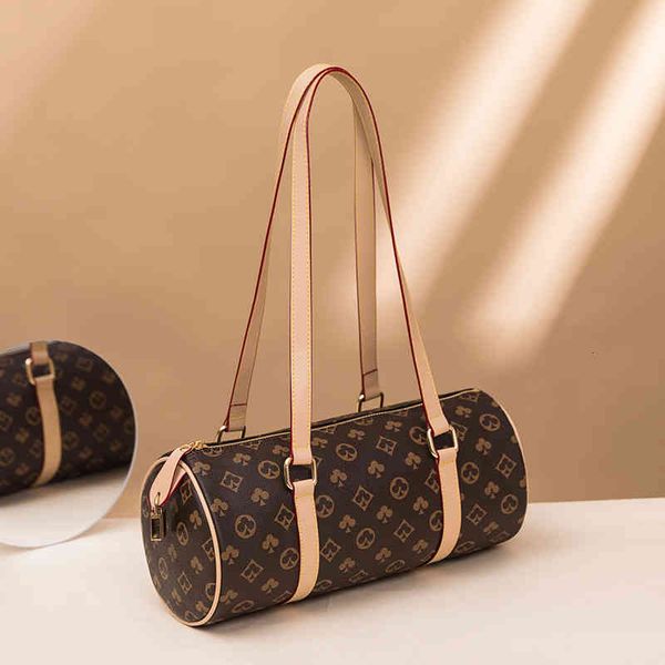 

evening bags cylindrical women's fashion brand design shoulder messenger travel women handbag underarm barrel cpag