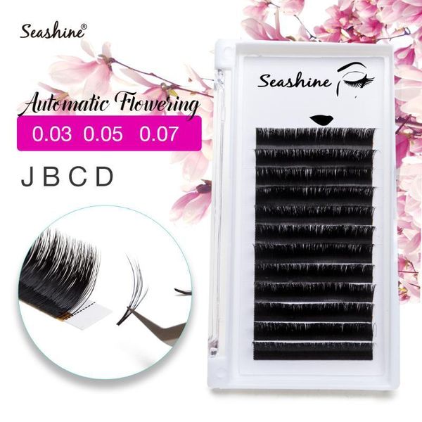 

seashine easy fans eyelash extension bloom austomatic flowering fast fan 1