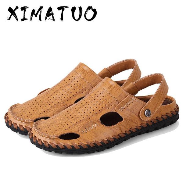 

sandals men summer shoes 2021 beach flip flops slipper loafer breathable outdoor boat casual drop, Black