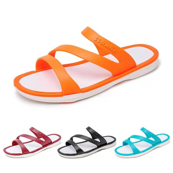 

summer fashion casual women slippers outdoor beach cool slides soft bottom shoes, Black