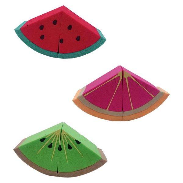 

sponges, applicators & cotton 6pcs fruit powder puff small beauty makeup egg dry wet dual-purpose tool