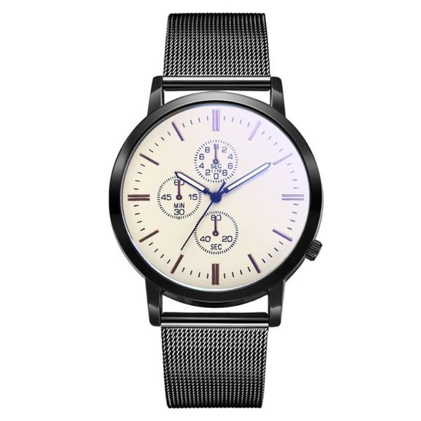 

wristwatches mens watches sport minimalist men slim mesh watch relogio masculino montre homme 2021 reloj deportivo hombre, Slivery;brown