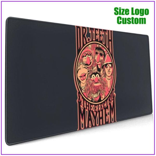 

mouse pads & wrist rests muppets show dr. teeth the electric mayhem large alfombrilla raton pad with support gel big gaming pc gamer complet