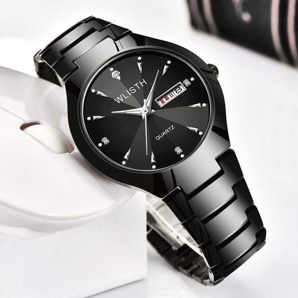 

wristwatches wlisth men watch business casual luminous waterproof diamond band quartz, Slivery;brown