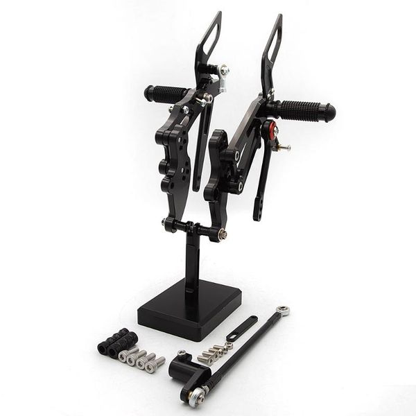 

pedals cnc motorcycle adjustable rearset footrests foot rest footpegs pedal for aprilia 4 125 4t 2011-2021 2021 2014 2013 2012 2011